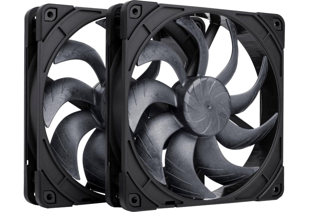 Noctua NF-A14x25 G2 PWM chromax.black - 140 mm dual blæser-sæt