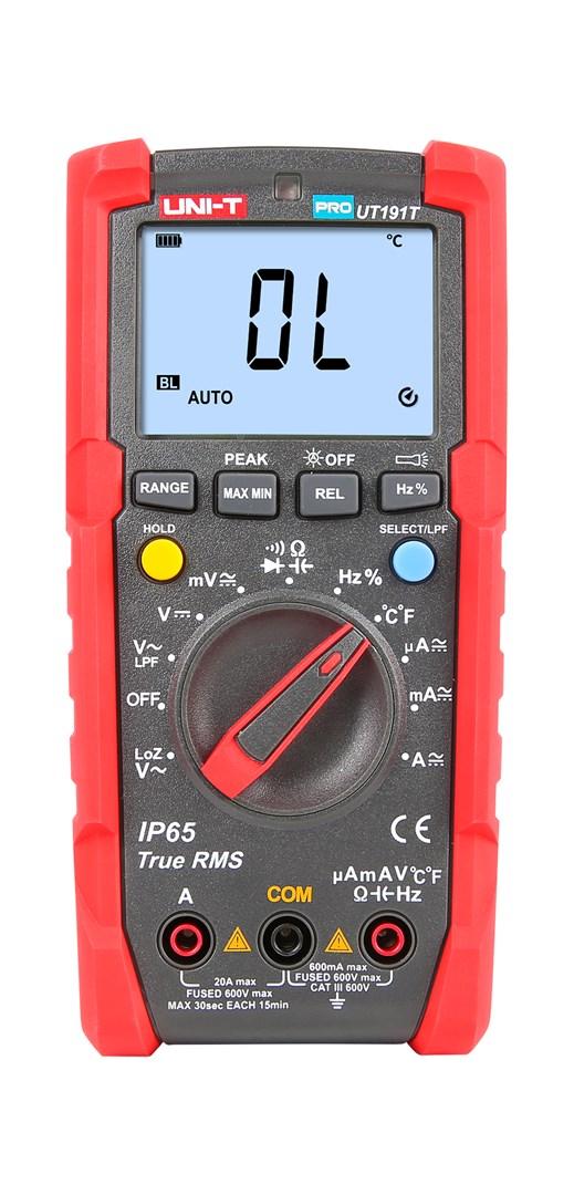UNI-T PRO UT191T multimeter - True RMS, IP65 billede