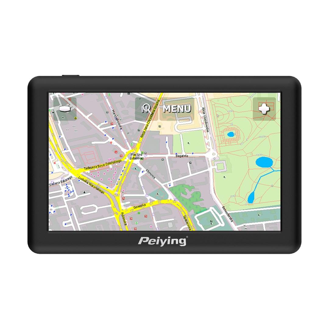 Peiying Basic PY-GPS5015 bil GPS-navigation med kort billede