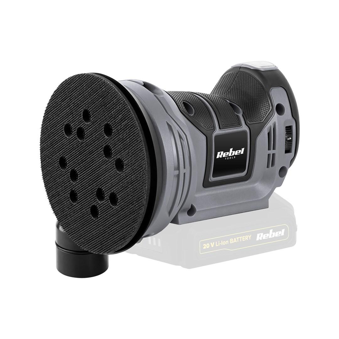 Rebel excentersliber 20 V - akku billede