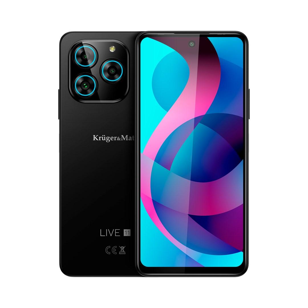Kruger & Matz Live 11 smartphone - Sort billede