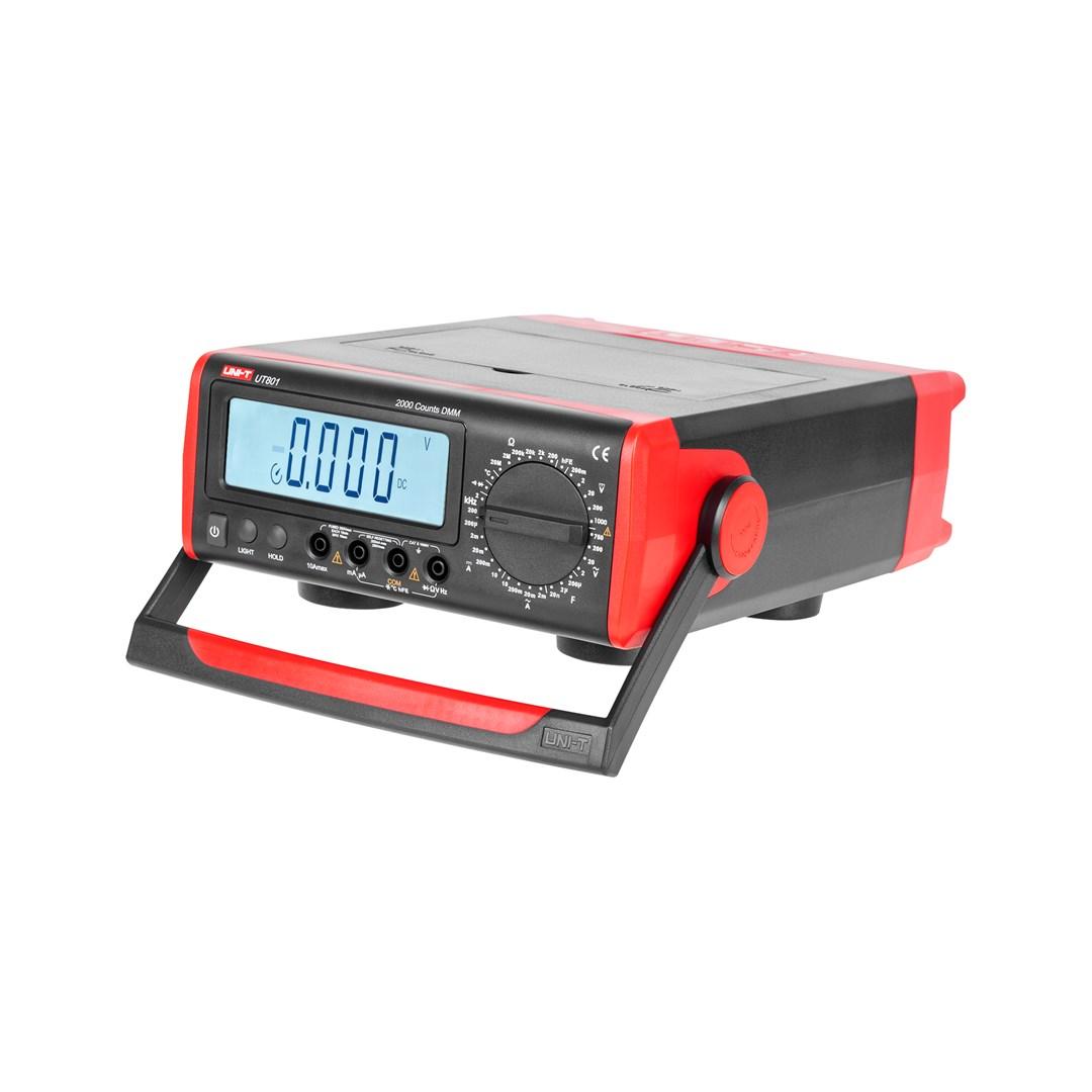 UNI-T UT801 bordmultimeter - digitalt måleinstrument billede
