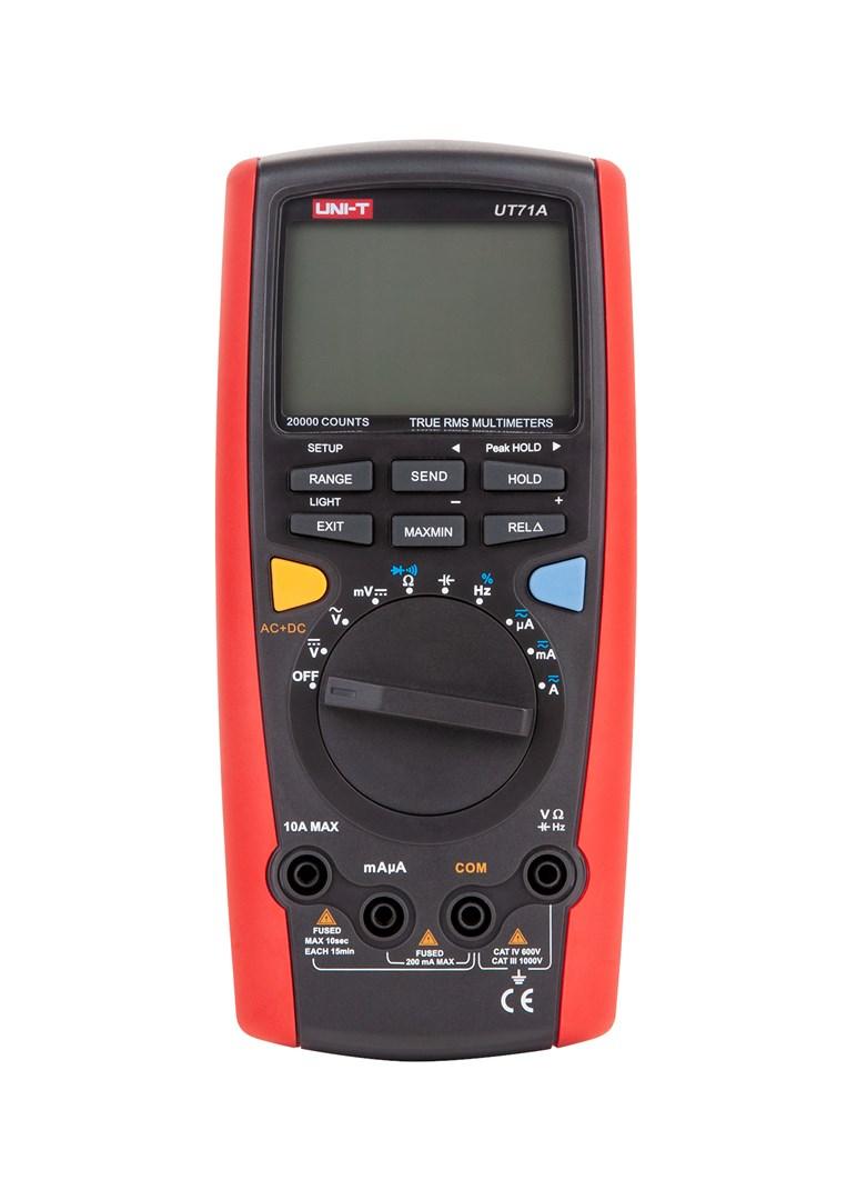 UNI-T UT71A digitalt multimeter - True RMS måleinstrument billede