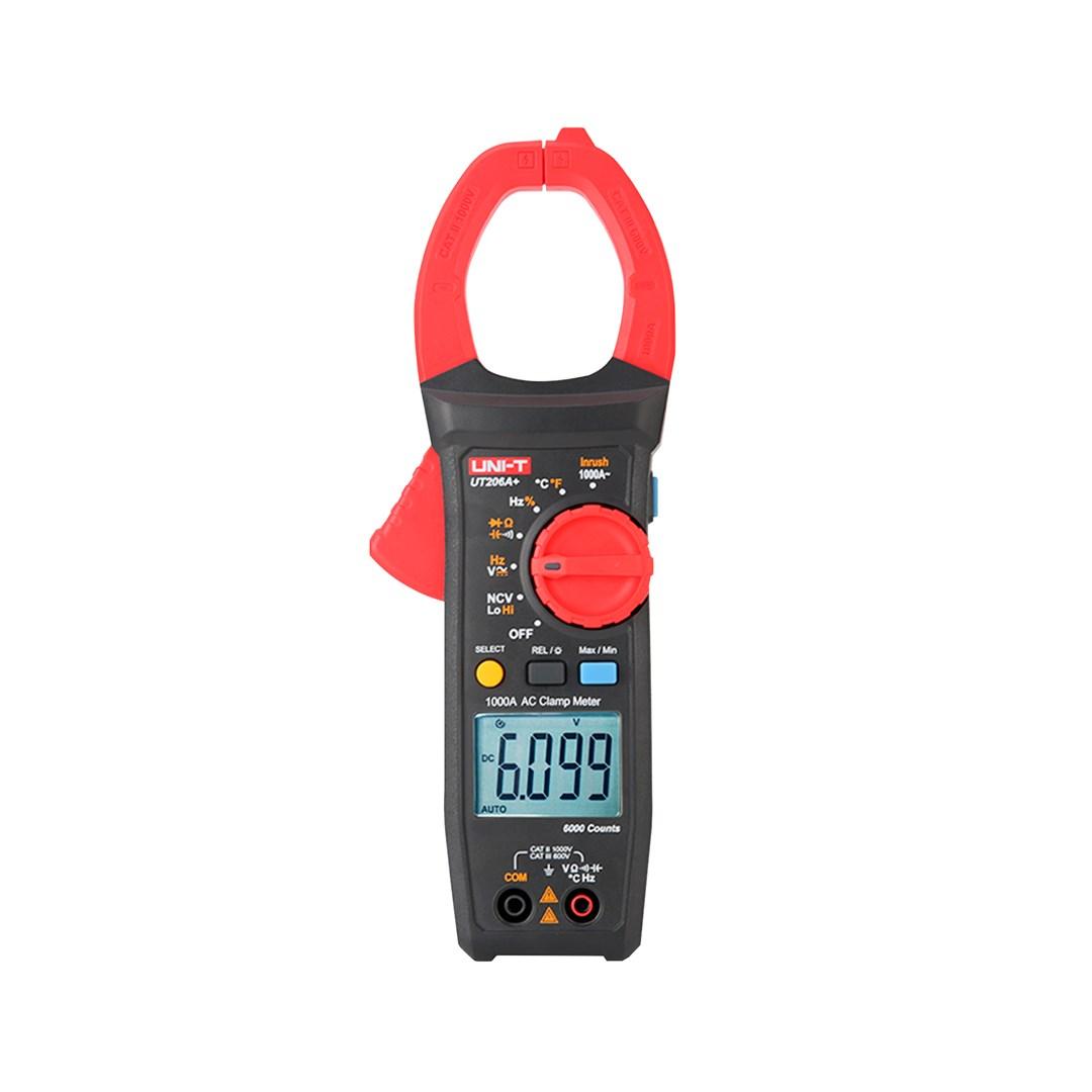 UNI-T UT206A+ tangamperemeter - digital måleinstrument til AC-strøm billede