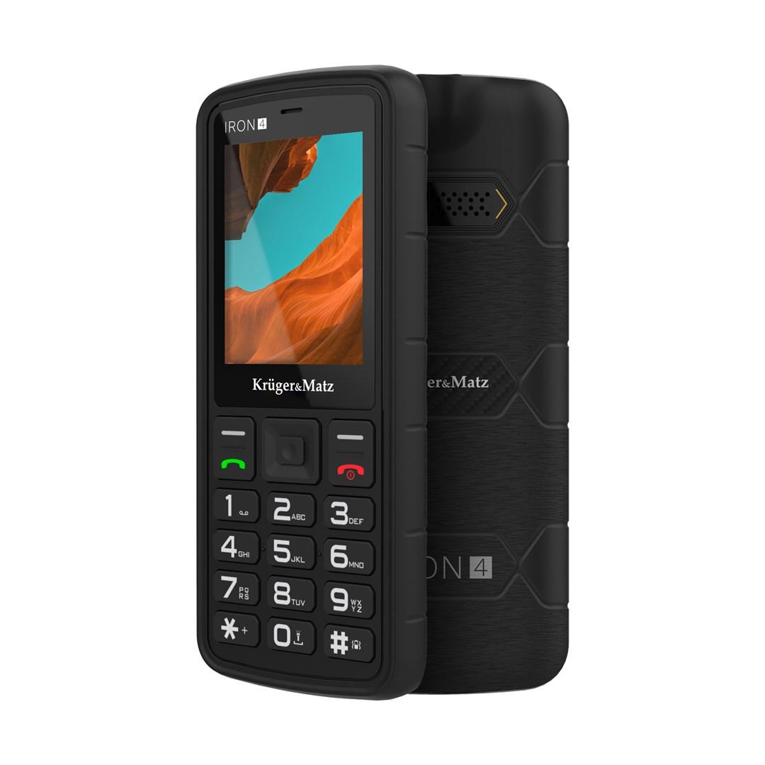 Krüger & Matz IRON 4 - 4G knaptelefon billede