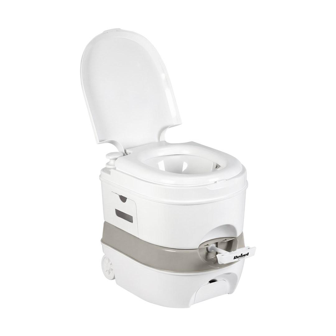 Rebel Active bærbart campingtoilet - 24 l/20 l billede