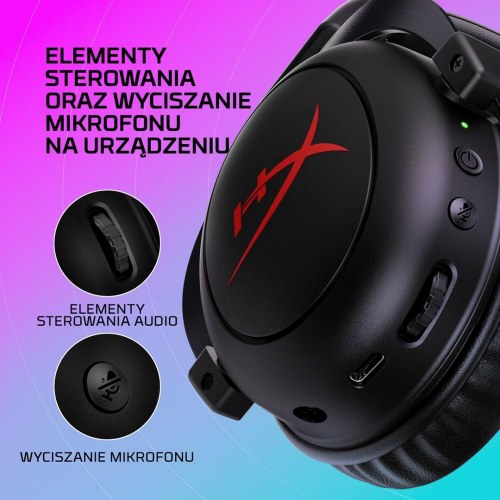 HyperX Cloud II Core trådløst gaming-headset – sort