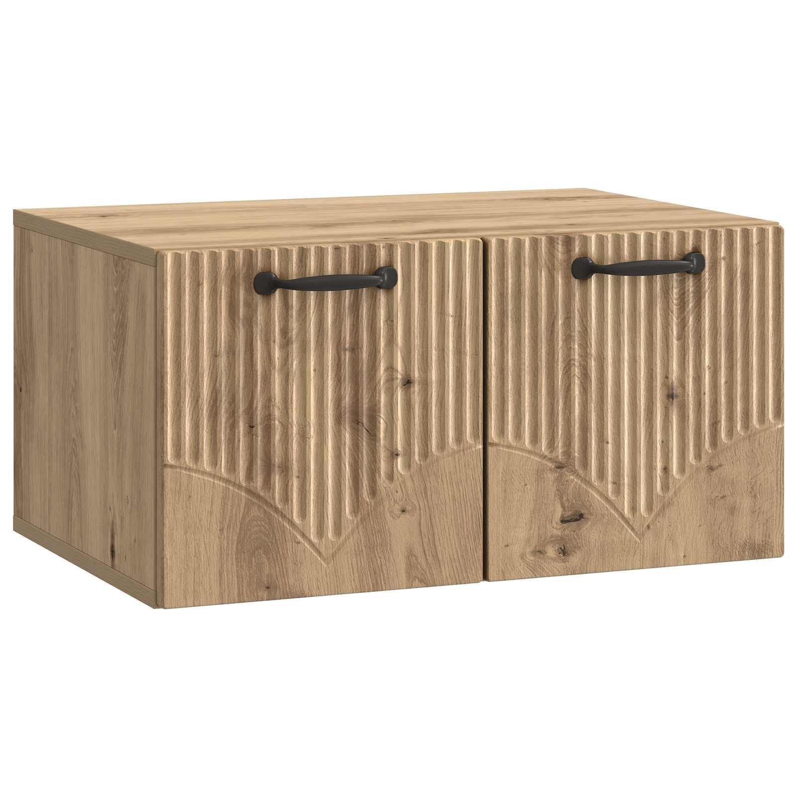 Væghængt TV-skab Artisan-eg 59,5 x 41 x 30 cm Konstrueret træ billede