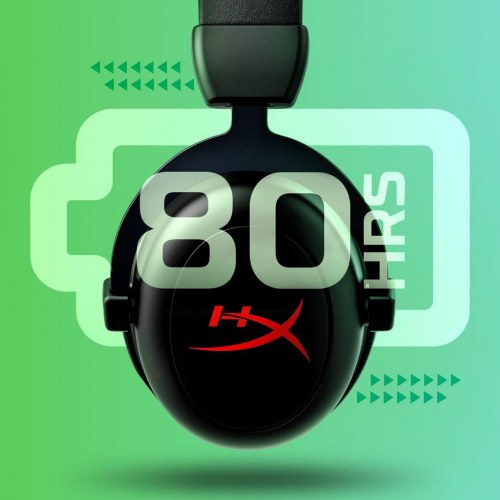 HyperX Cloud II Core trådløst gaming-headset – sort