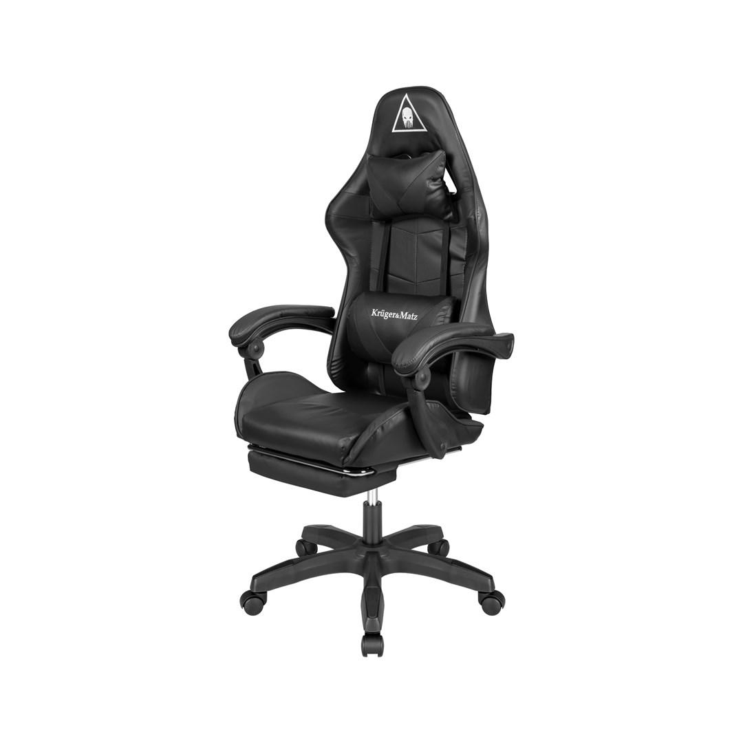 Krüger & Matz KM0790-B gamer stol – polstret kontor-/computerstol billede