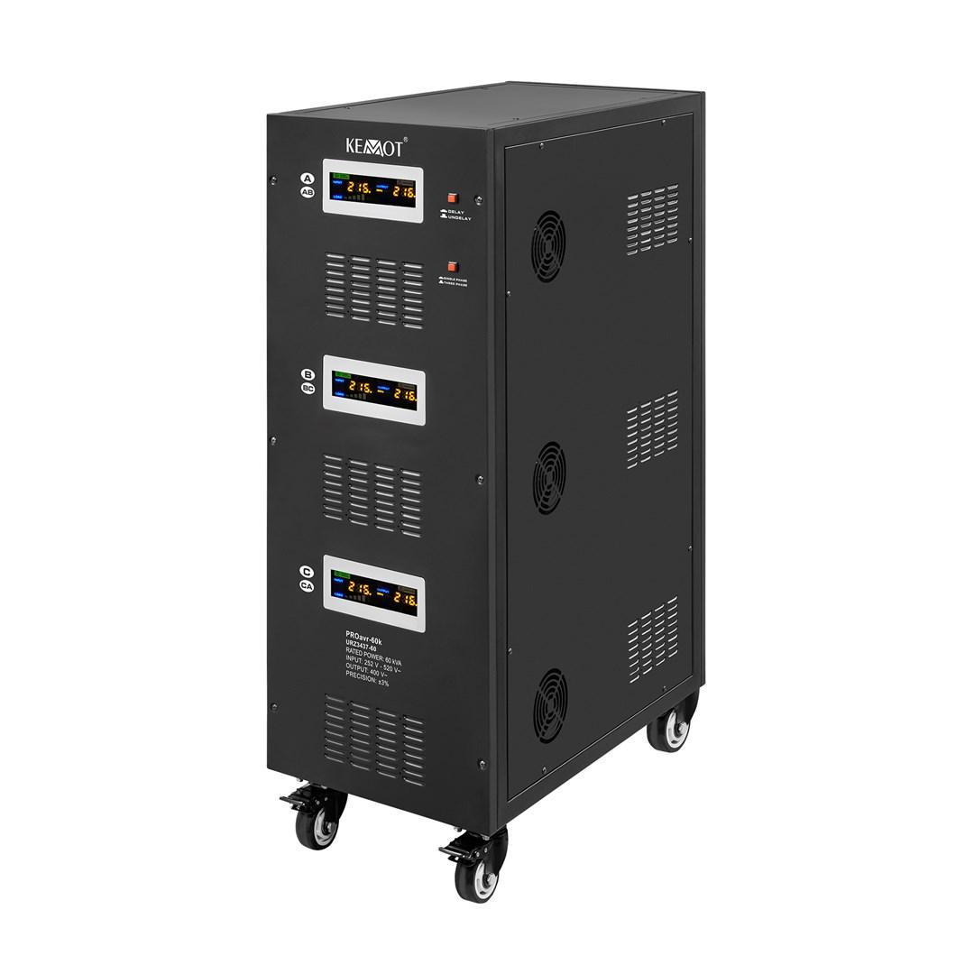 KEMOT PROavr-60k – automatisk trefaset spændingsstabilisator