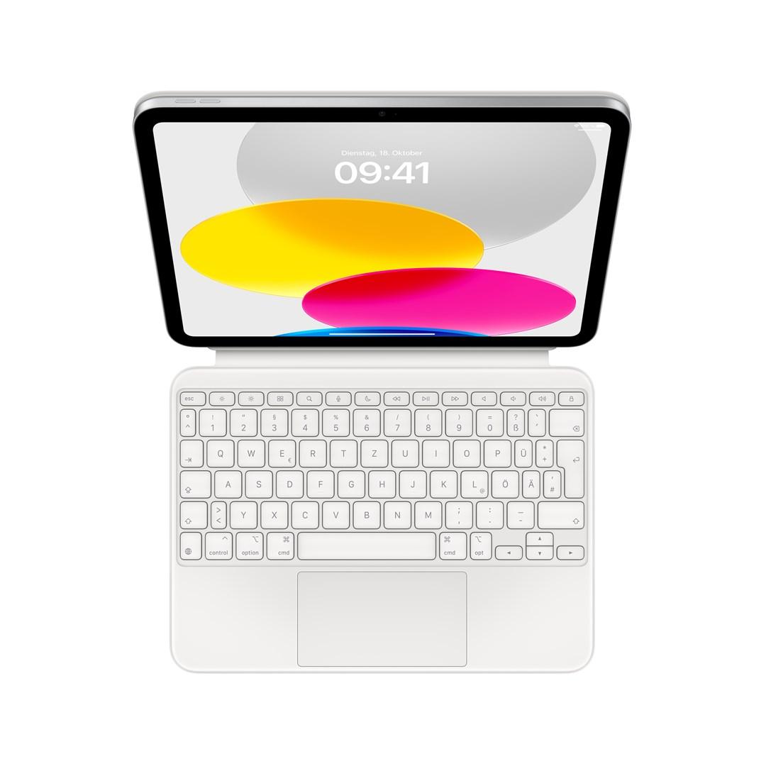 Apple Magic Keyboard med trackpad - QWERTZ tysk, aluminium, trådløst