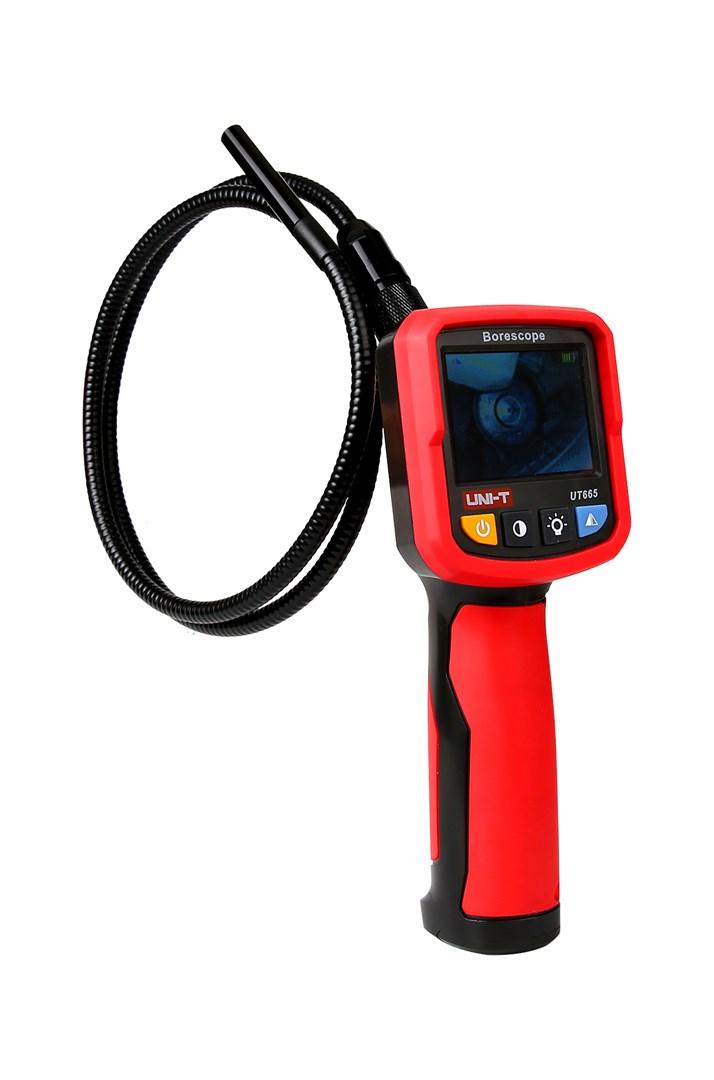 UNI-T UT665 inspektionskamera - borescope med skærm billede