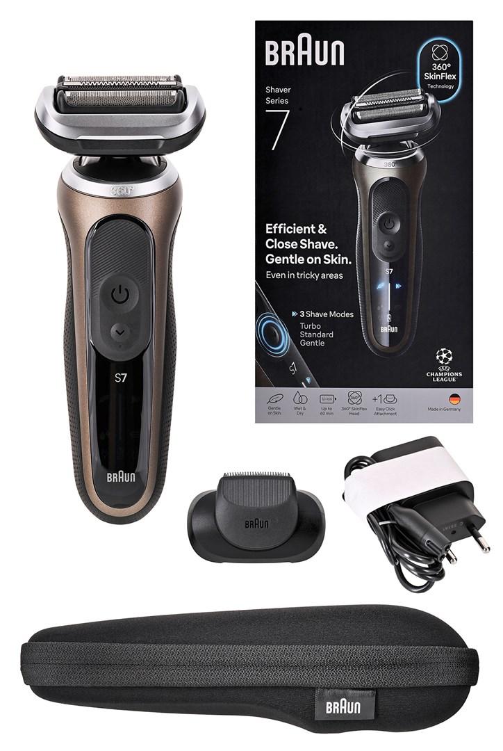 Braun Series 7 S7 barbermaskine 72-C1200s - guld
