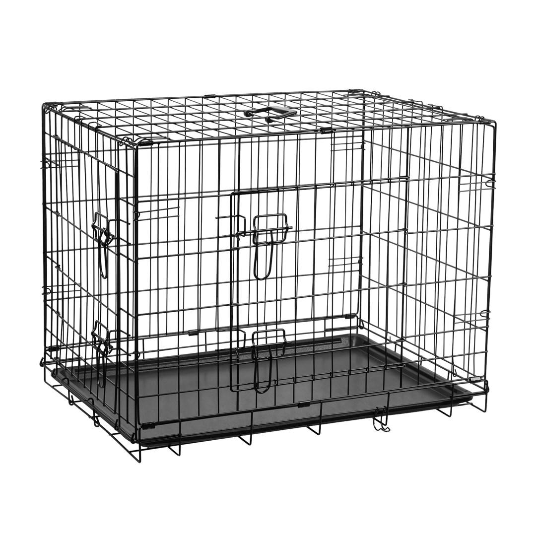 Rebel Animals hundebur i metal L - 76 × 53 × 59 cm billede