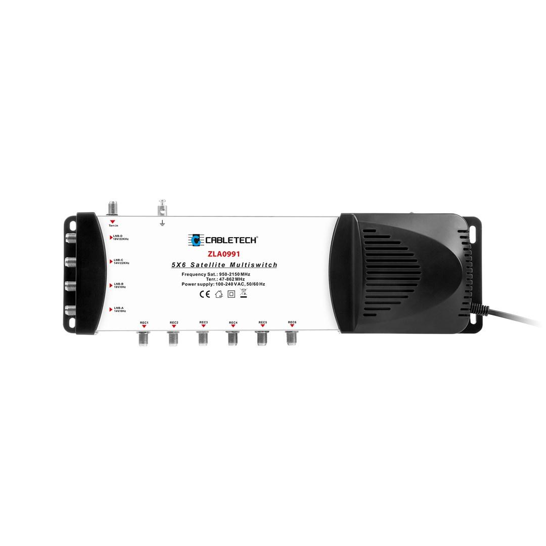 Cabletech 5x6 satellit-multiswitch billede