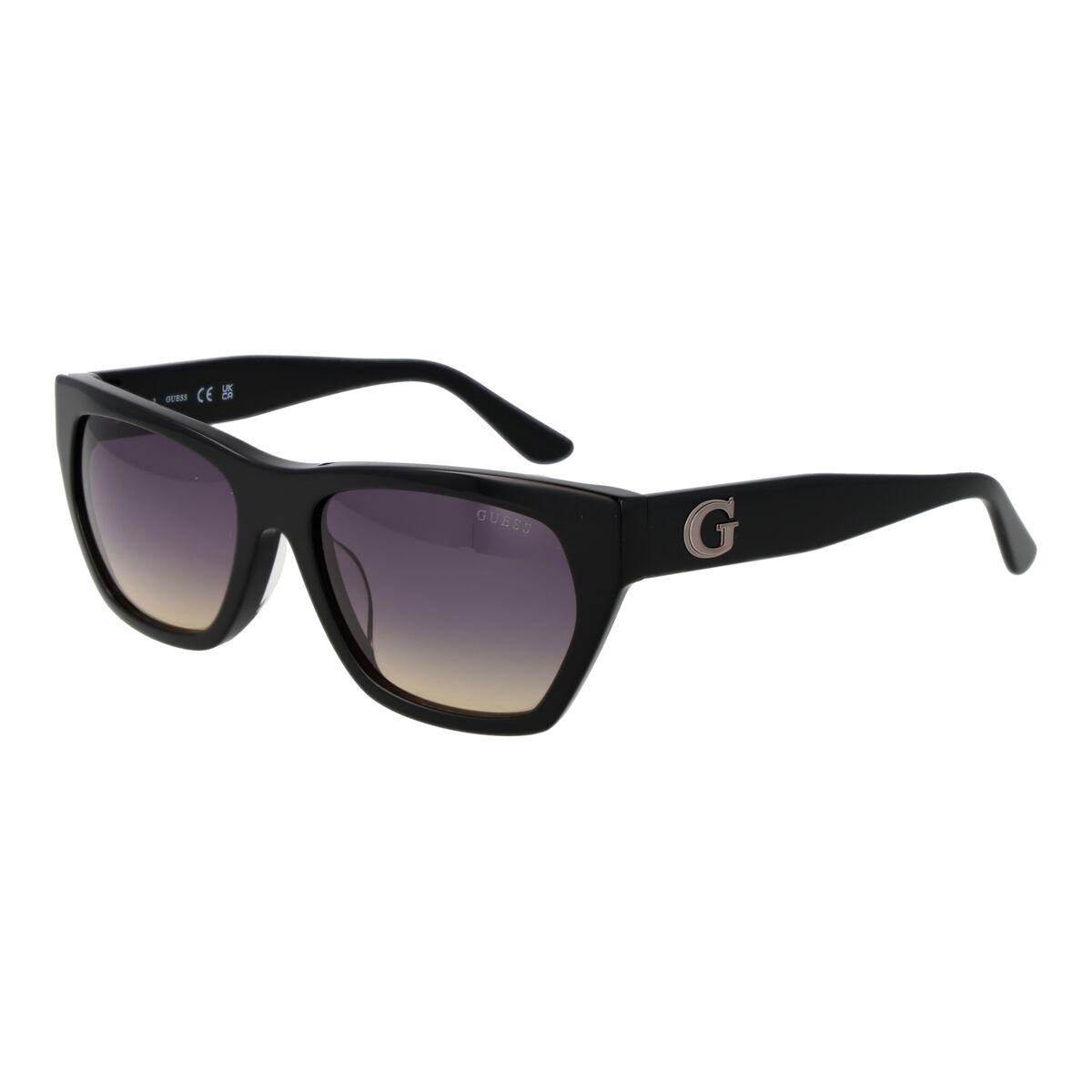 Guess GU00203-H 5601B solbriller - sort, rektangulær, UV400 billede