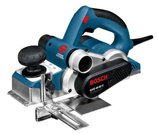 Bosch GHO 40-82 C Professional elhøvl - 850 W, 14.000 omdr./min., sort/blå/sølv