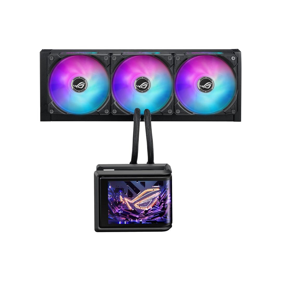 ASUS ROG Ryuo IV SLC 360 ARGB - AIO CPU-vandkøler 360 mm, sort