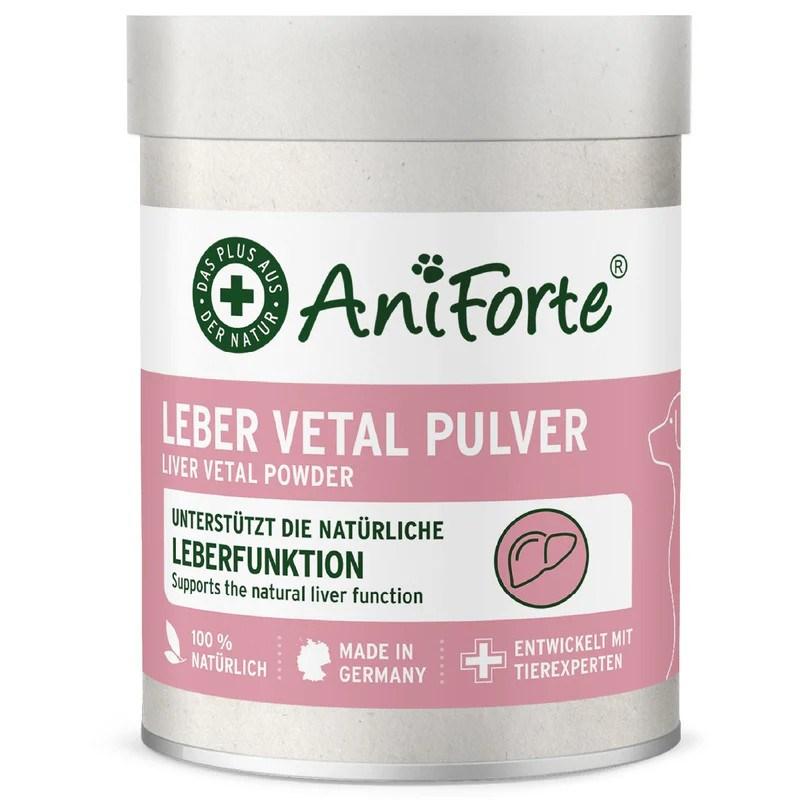 AniForte Leber Vetal pulver – kosttilskud til hunde, 100 g billede