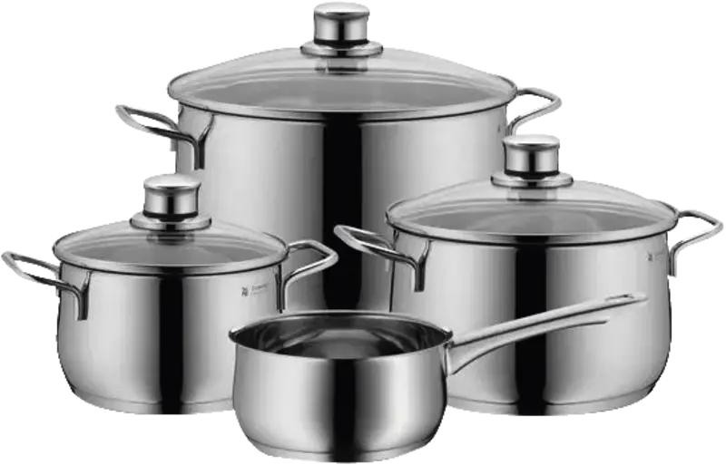 WMF 730446040 grydesæt - 4 dele i rustfrit stål billede