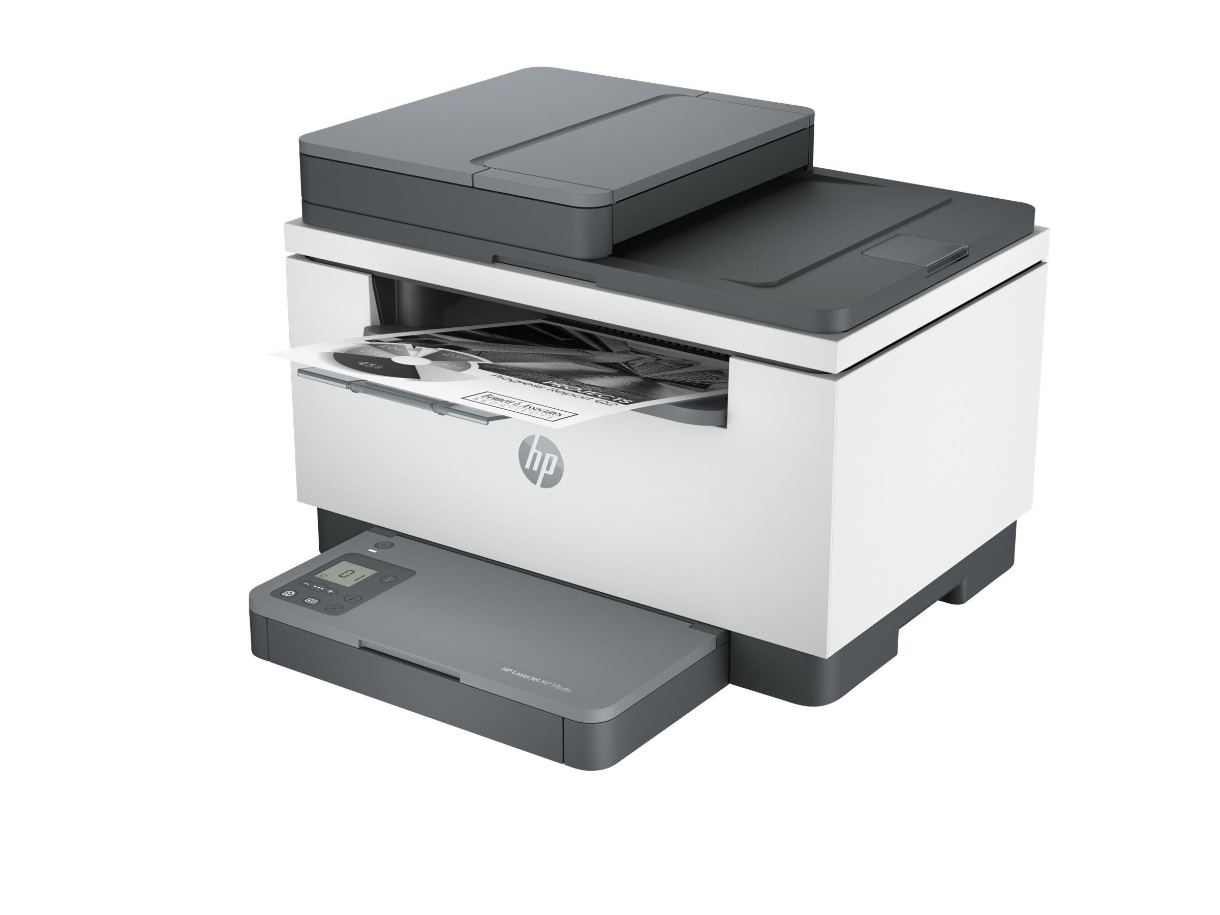 HP LaserJet MFP M234sdn - monokrom laser-multifunktionsprinter med duplex og LAN billede