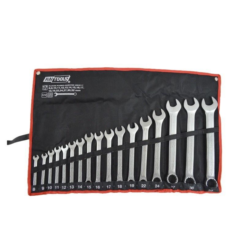 AWTOOLS AW40117 kombinationnøglesæt - 17 dele billede