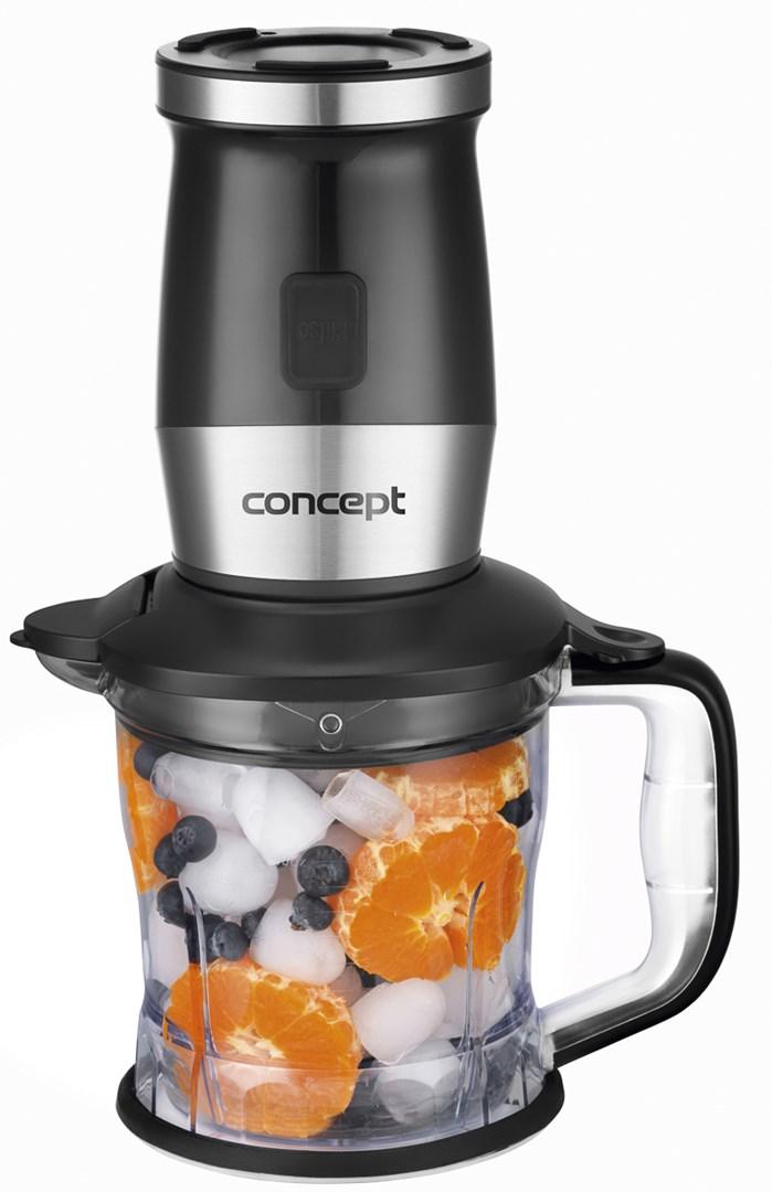 CONCEPT SM3390 stavblender 1,2 l – 700 W, sort/rustfrit stål billede