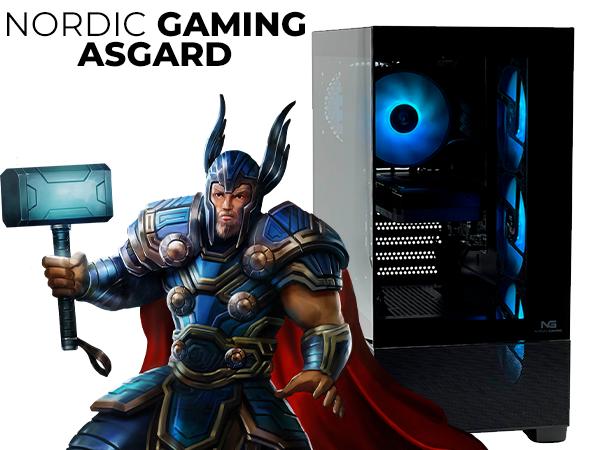 DTK Nordic Gaming Asgard Thor V5 – Gaming PC, Ultra 7 PLUS, 32 GB, RTX 5070 Ti, 2 TB SSD