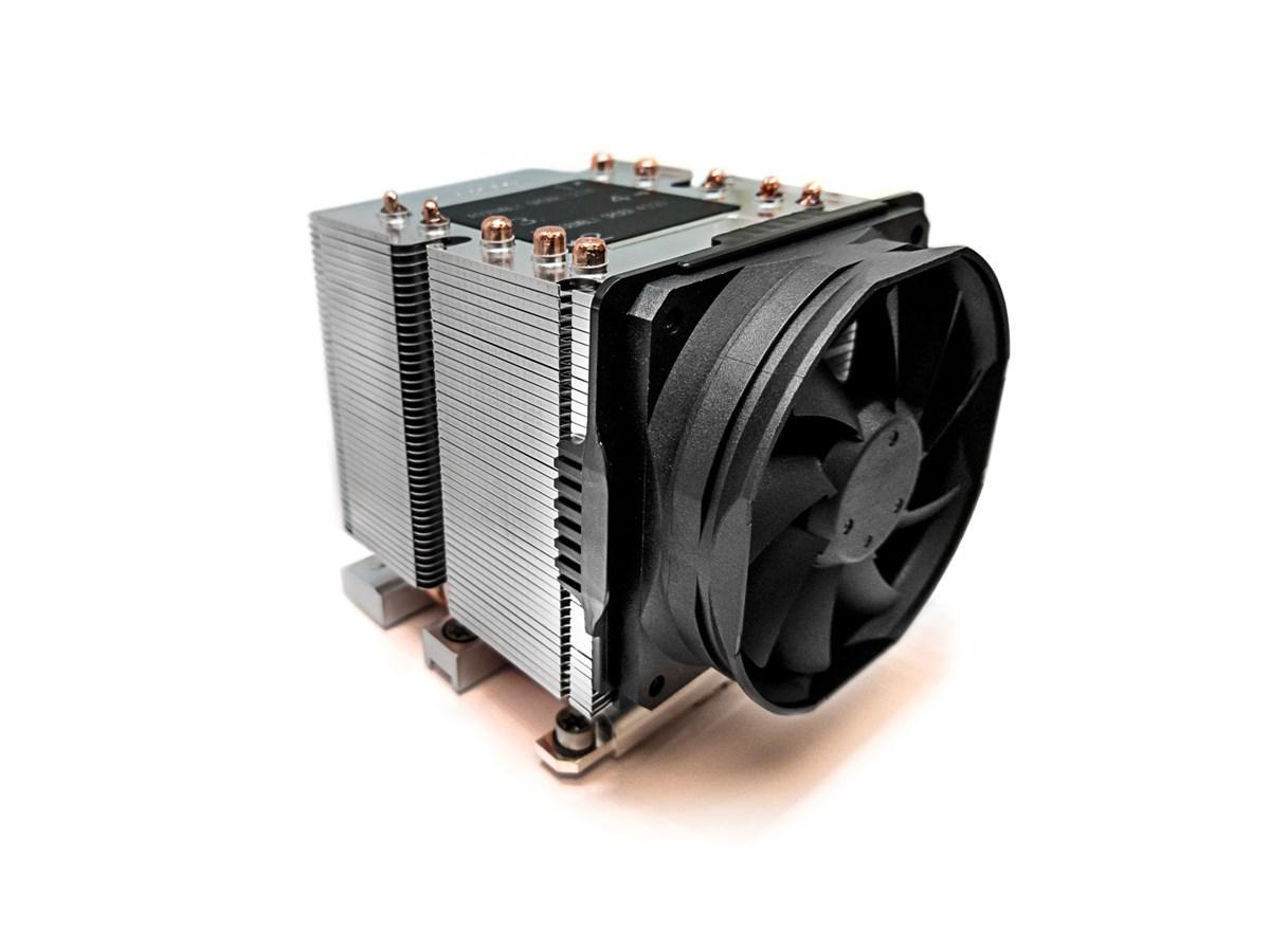 Inter-Tech Dynatron B14 CPU-luftkøler 80 mm - aluminium/sort