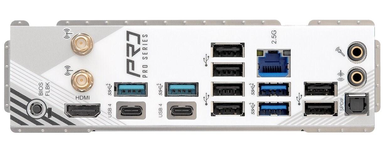ASRock X870 Pro RS WiFi bundkort - ATX, AM5, Wi‑Fi 7