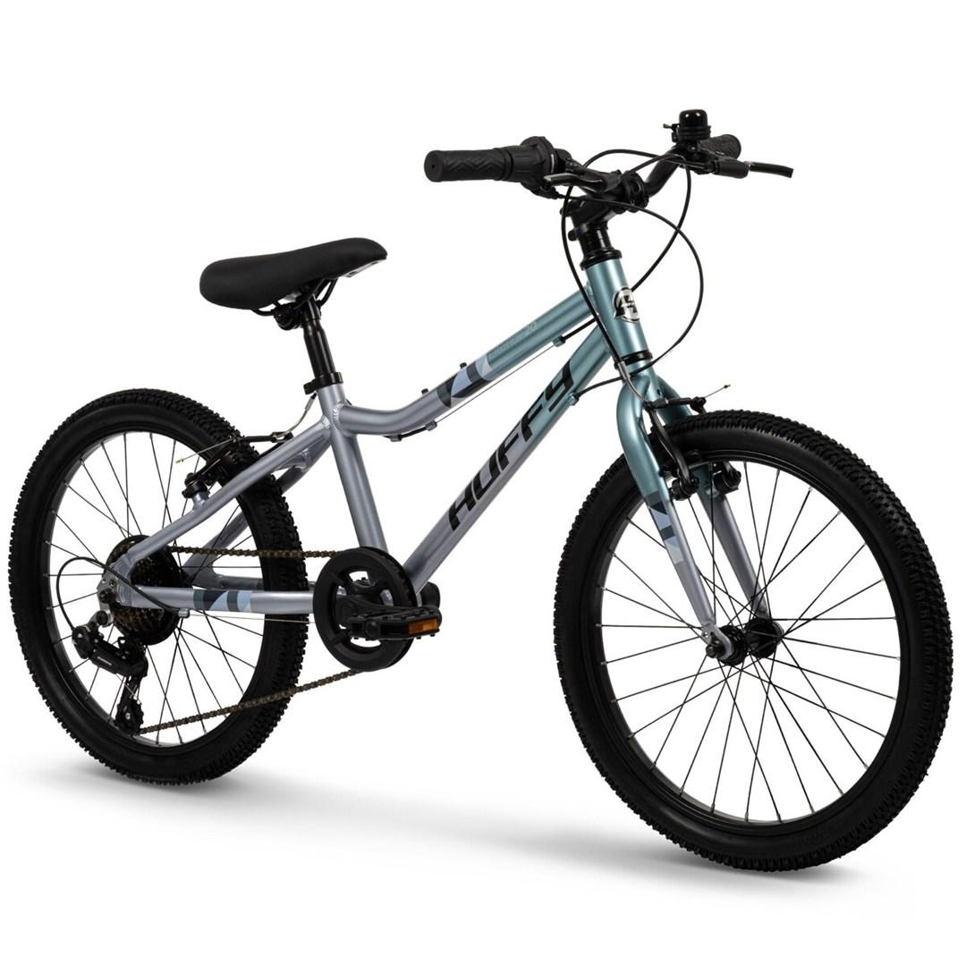 Huffy Literide alu 20" børnecykel - sølv/turkis billede