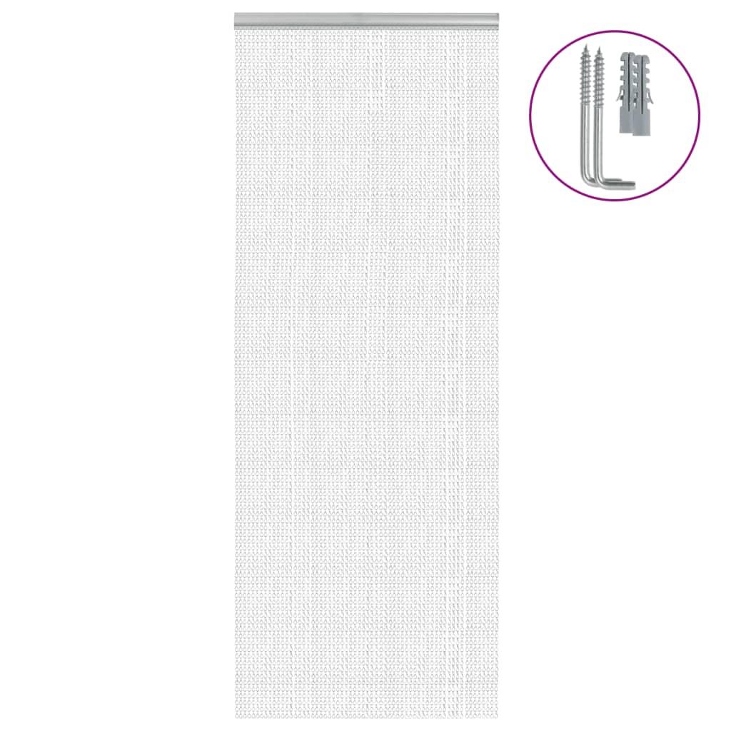 Insektskærm til dør 80x201 cm aluminium billede