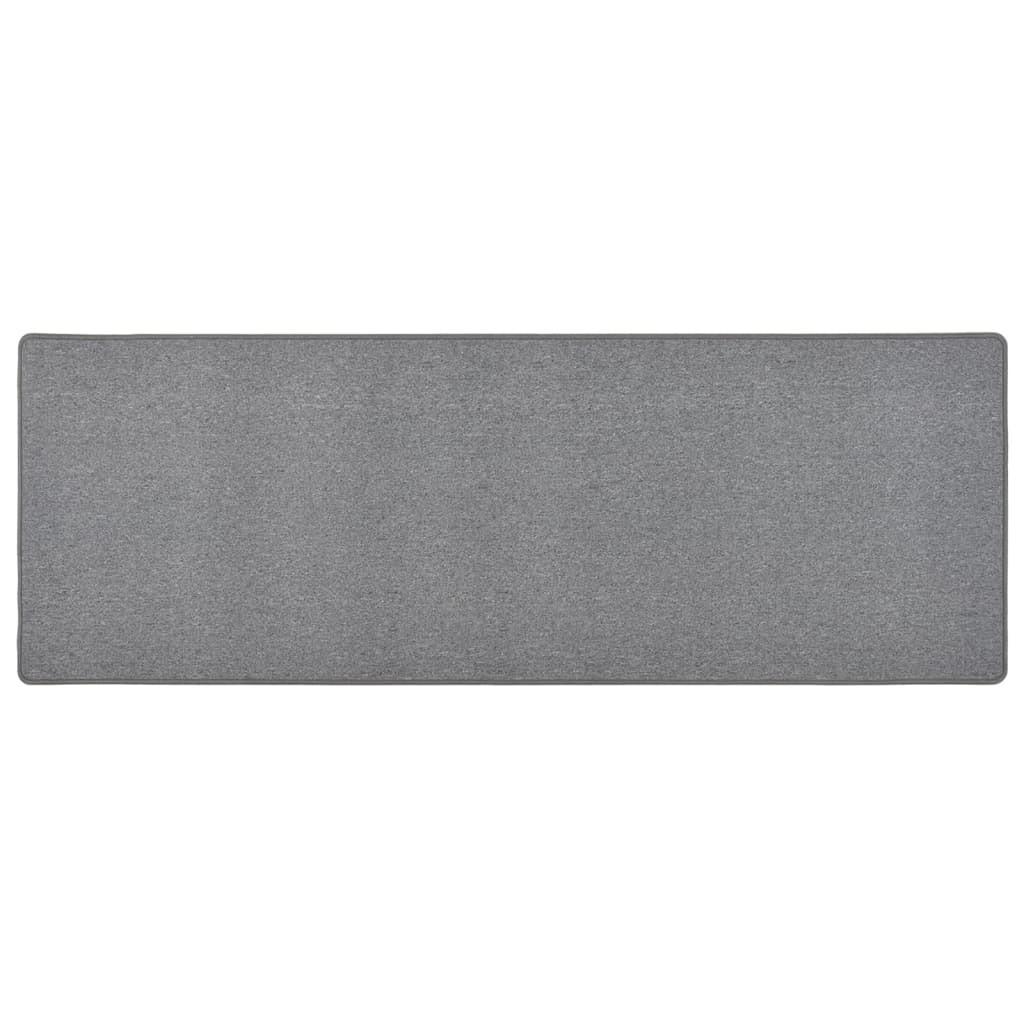 Tæppeløber 80x250 cm mørkegrå