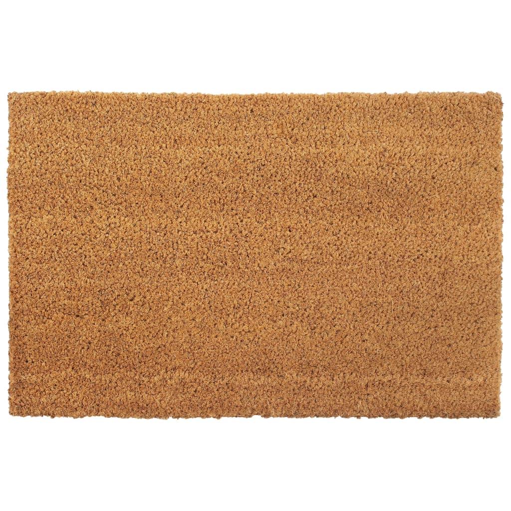 Dørmåtte 40x60 cm tuftet coir naturfarvet billede