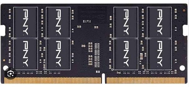 PNY MN32GSD43200-BLK 32 GB DDR4 3200 MHz SODIMM - laptop RAM
