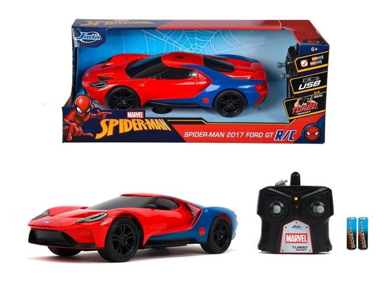 Jada Toys MarvEvi LOVE Spider-Man RC 2017 Ford GT 1:16
