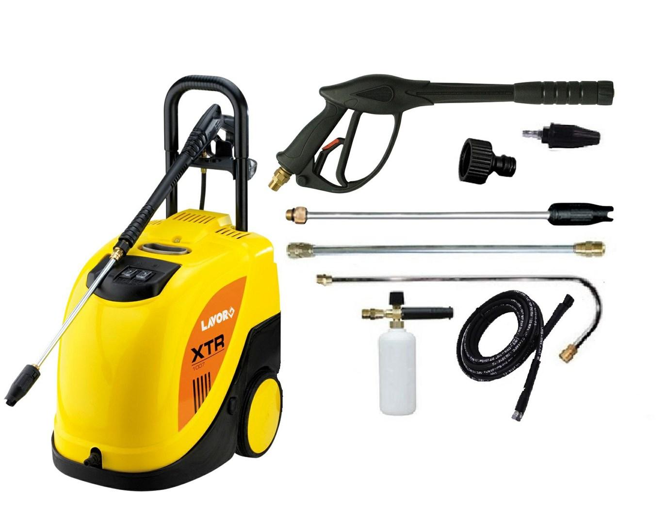 LAVOR Rio-R 1108 højtryksrenser - 2.300 W, 450 l/t, sort/gul billede
