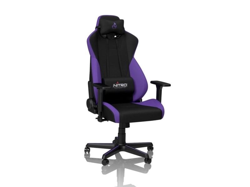Nitro Concepts S300 – gamer stol med polstret sæde og ryglæn billede
