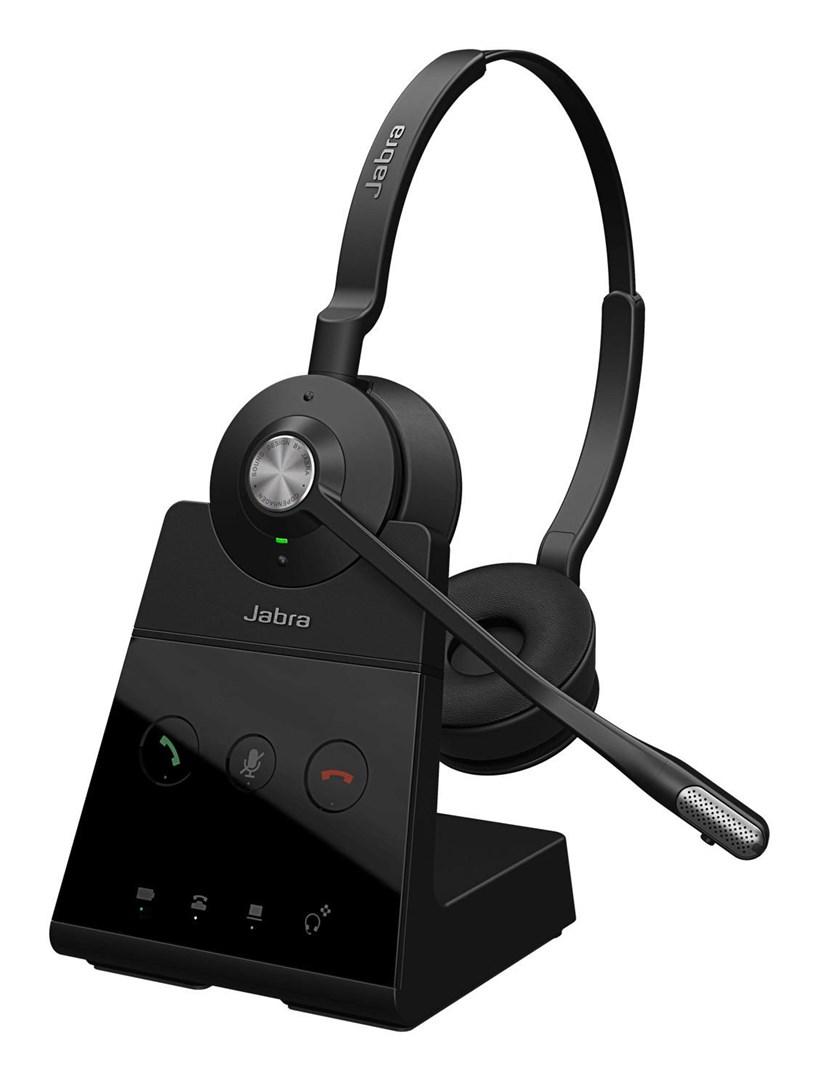 Jabra Engage 65 SE stereo headset - trådløst kontorheadset med base