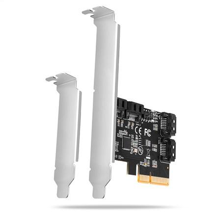 AXAGON PCES-SA4X4 - PCIe SATA controller, 4 porte