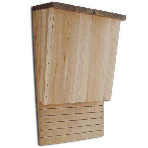 Flagermuskasse 4 stk. træ 22 x 12 x 34 cm