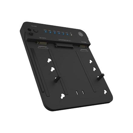 RAIDSONIC Icy Box docking- og klonestation - 2,5"/3,5" & M.2 SATA/NVMe, USB 3.2