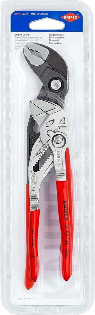 KNIPEX sæt med Cobra vandpumpetang og tangnøgle - 00 31 20 V03 billede