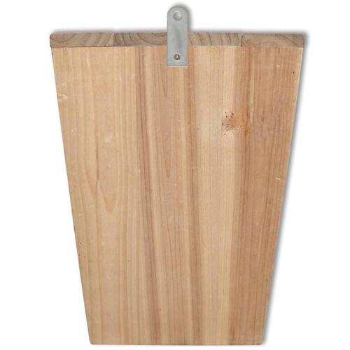 Flagermuskasse 4 stk. træ 22 x 12 x 34 cm