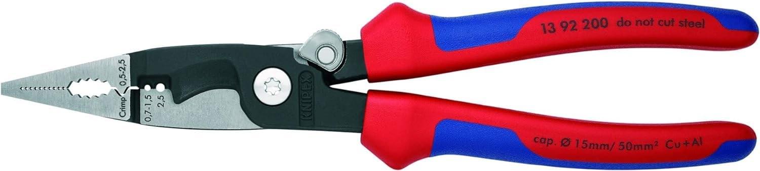 KNIPEX 13 92 200 - el-tang 6-i-1 billede