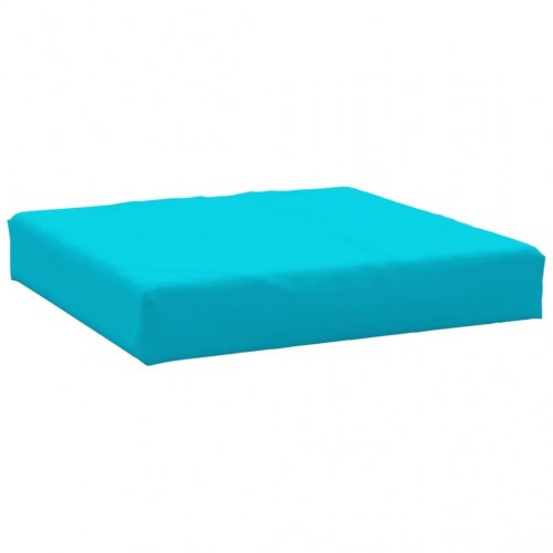 Pallehynde 60 × 60 × 8 cm i oxfordstof - turkis