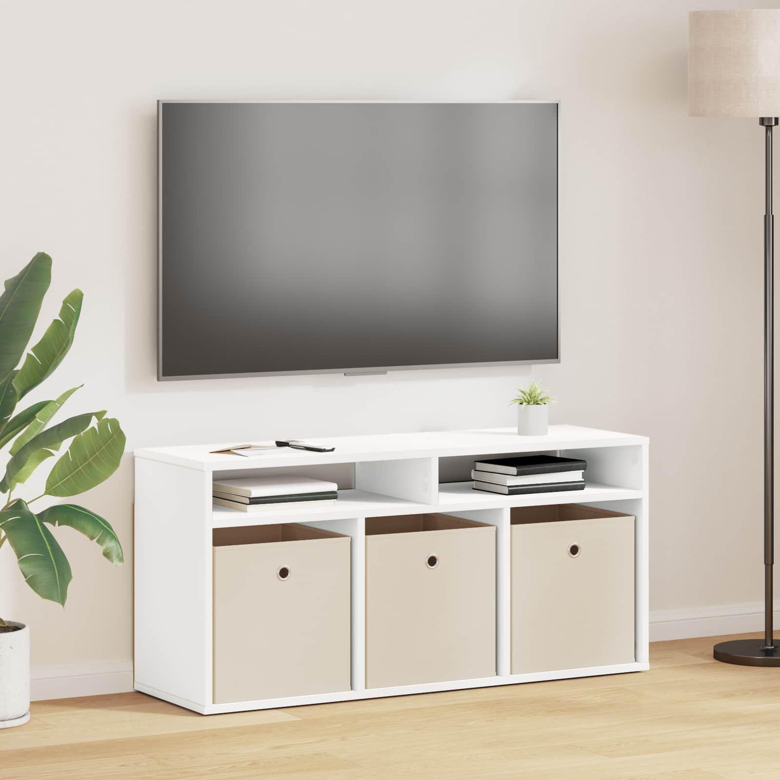 Lavbord med skuffe Hvid 102 x 32 x 48,5 cm billede