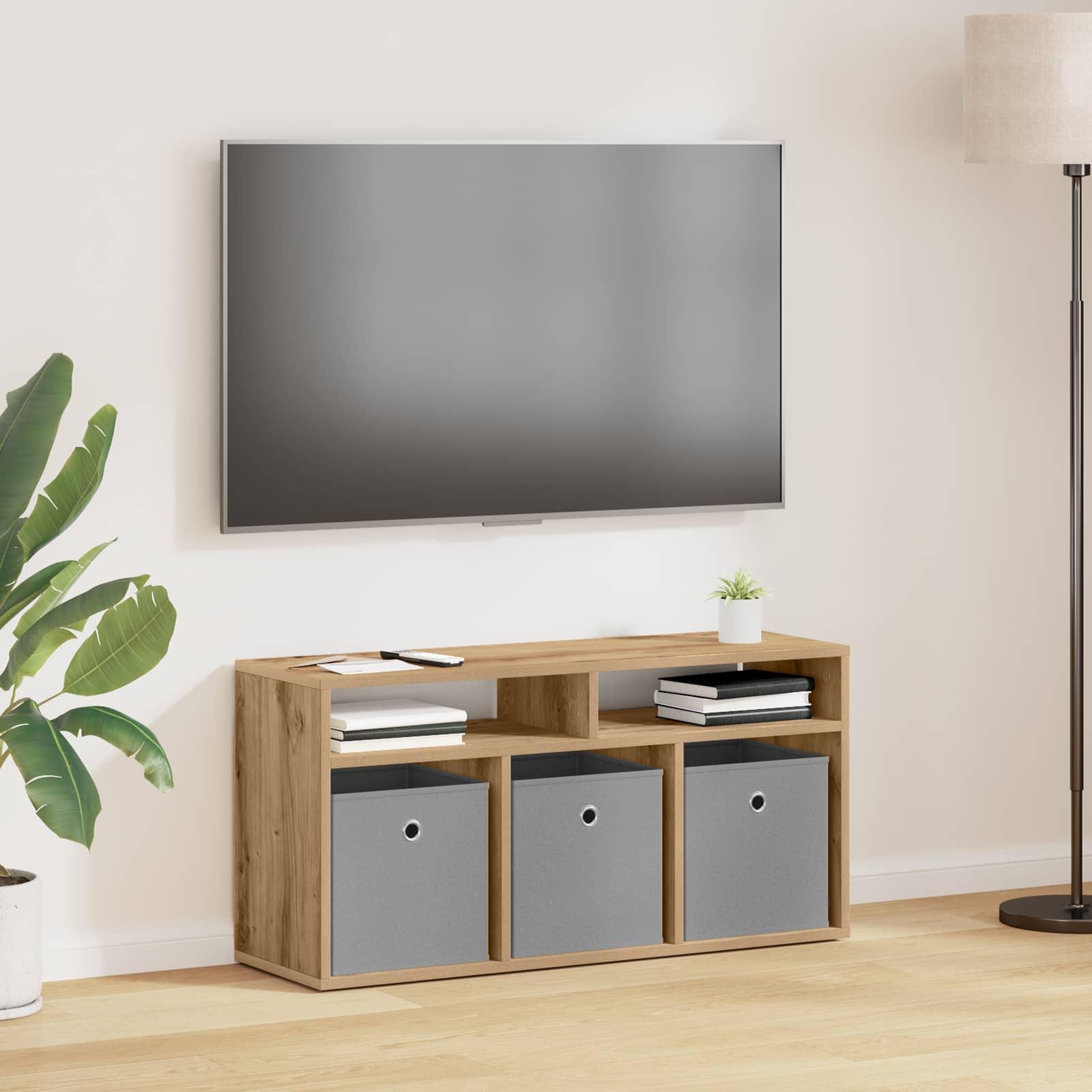 Lavbord med skuffe Artisan Egetræ 87 x 27,5 x 43 cm billede