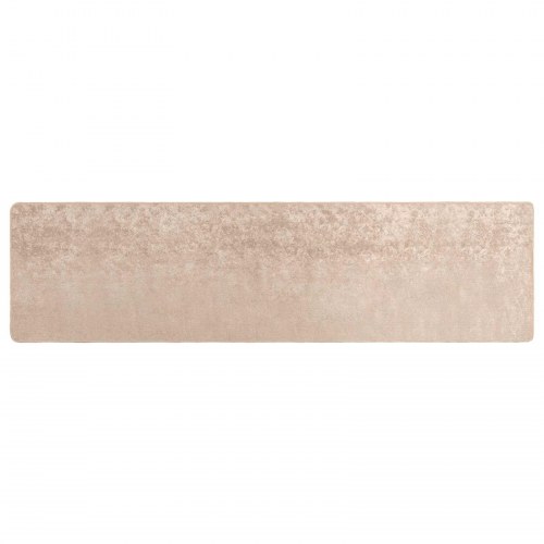 Løber tæppe MARSA - beige 80 × 300 cm, polyester med skridsikker PVC-bagside